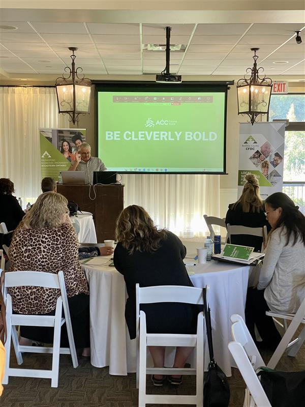 slide stating be cleverly bold