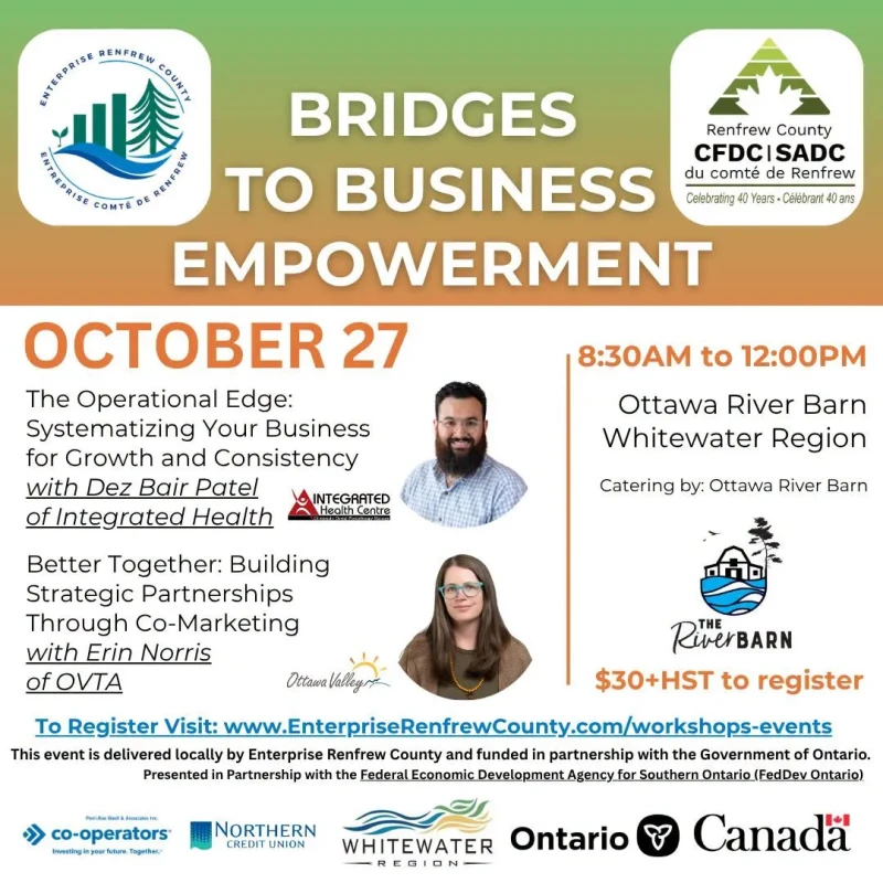 Bridges to Business Empowerment Networking Event Series: The Operational Edge - Systematizing Your Business for Growth and Consistency + Better Together - Building Strategic Partnerships Through Co-Marketing