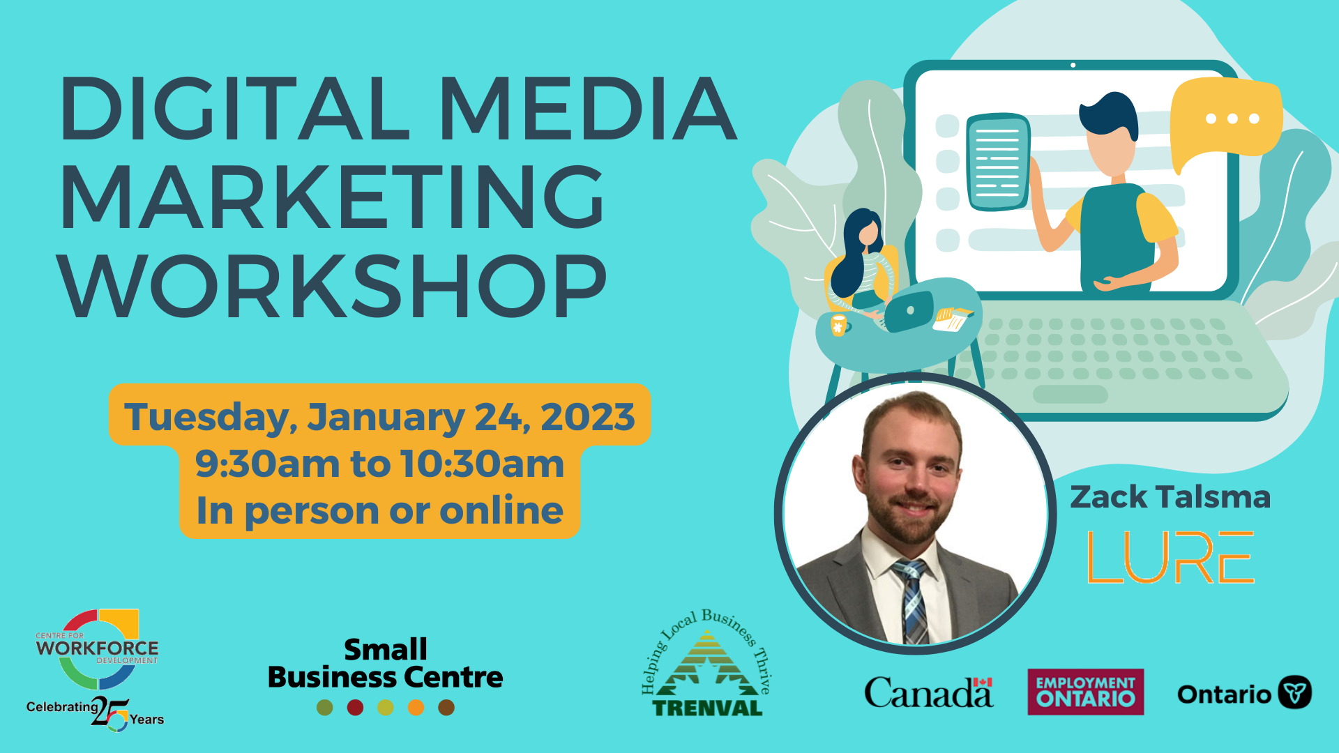 January 24 Digital Media Marketing Workshop 1