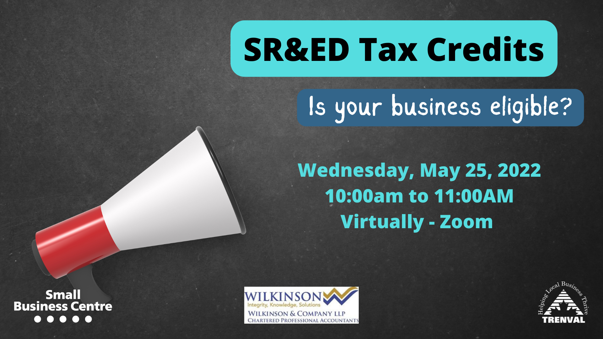 May 25 SRED Tax Credits Is your business eligible
