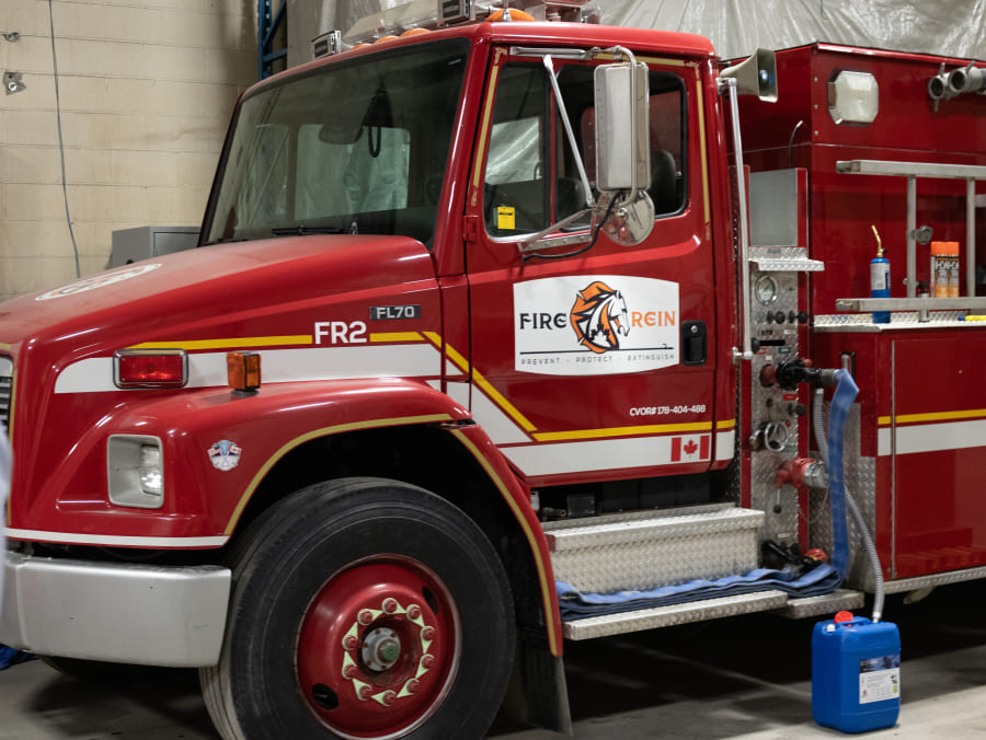 fire rein fire truck