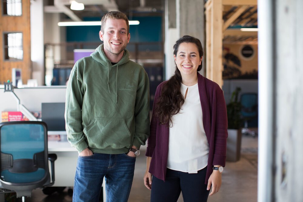 Corey Ellis and Alida Burke, cofounders