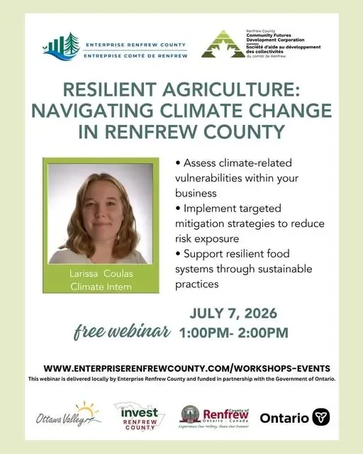 Resilient Agriculture: Navigating Climate Change in Renfrew County