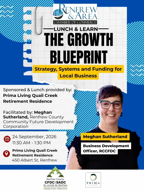 Lunch and Learn - The Growth Blueprint: Strategies, Systems, and Funding for Local Business
